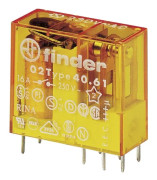 Finder 40.61.8.230.0001 Printrelæ 230 V/AC 16 A 1 x skiftekontakt 50 stk