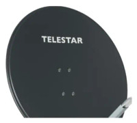 Telestar Profirapid 85, 11,3 - 11,3 GHz, 38,2 dBi, Grå, Gjuten aluminium, 85 cm