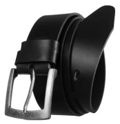 Rovicky Smooth men's belt made of genuine leather with a matte 100 cm Rovicky buckle.