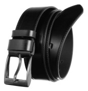 Rovicky Leather belt for men classic Rovicky 105 buckle