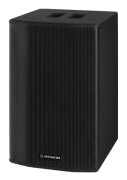 Monacor TXA-604/SW, 2-vägs, Svart, 0 - 40 ° C, 50 W, 75 W, 50 - 18500 hz