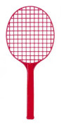 tennisracket junior 48,5 x 20,5 cm röd