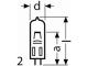 OSRAM EVD 64663HLX A1/239 36V/400W G-6.35
