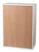 Skåp 600x835 Vit/Natur