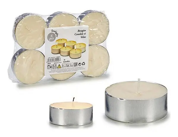 Set med levande ljus (6 Delar)