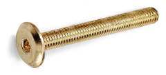 MÖBELSKRUV 521-M6X90MM MÄSSING
