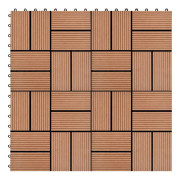 Medina Trall 22 st 30x30 cm 2 kvm WPC brun