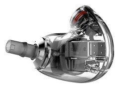 Shure AONIC 5 single earphone right transparent