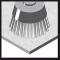 Bosch X Lock Crimped Brass Wire Cup Brush