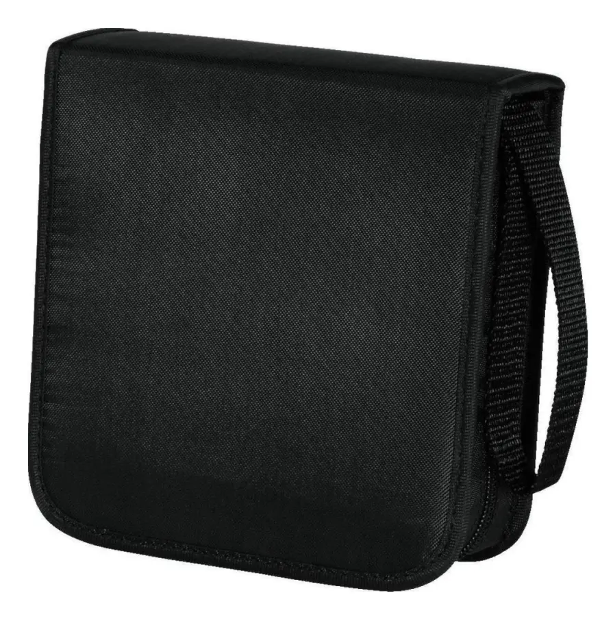 Hama Cd Wallet Nylon - Plats för 40 CD-skivor / Svart