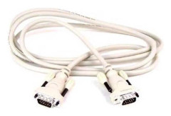  F2N028R15M - Belkin PC Monitor Cable - VGA-kabel - HD-15 (VGA) (hane) till HD-15 (VGA) (hane) - 15 m - formpressad, tvinnad, tumskruvar
