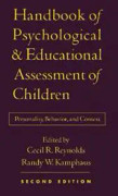 Handbook of Psychological and Educational Assessment of Children