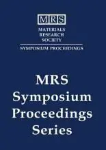 Zinc Oxide and Related Materials — 2009: Volume 1201