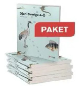 Djur i Sverige A-Ö Paket 10 ex