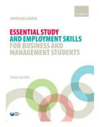 Essential Study and Employment Skills for Business and Management Students