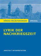 Lyrik der Nachkriegszeit (1945-60).