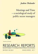 Meetings and Time - a sociological study of public sector managers