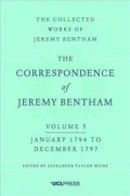 The Correspondence of Jeremy Bentham, Volume 5