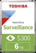 Toshiba S300 Surveillance - Hårddisk - 6 TB - inbyggd - 3.5" - SATA 6Gb/s - 5400 rpm - buffert: 256 MB