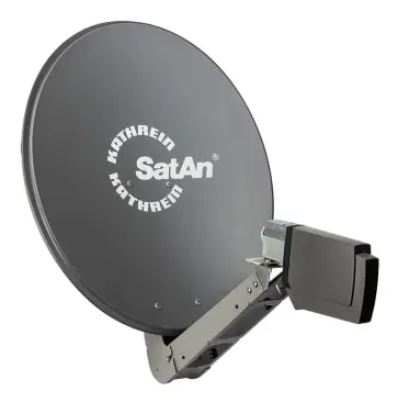 Kathrein CAS 70gr, 10,7 - 12,75 GHz, 950 - 2150 MHz, 9,75/10,60 GHz, 35,9 dBi, 50 dBi, 27 dB