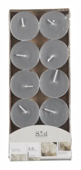 doftljus telys 4 cm 10 bitar mysk
