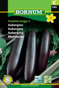Aubergin 'Violetta lunga 3', frö