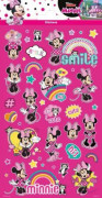 klistermärken Minnie Mouse 20 x 10 cm rosa 40 bitar