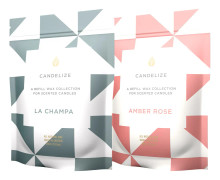 Doftljus Refill La Champa/ Amber Rose 2-Pack