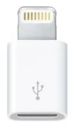 Micro-USB till Lightning USB-adapter