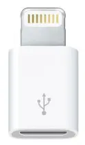 Micro-USB till Lightning USB-adapter