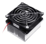 12v aluminium kylfläns med fläkt 20w / 30w / 50w / 60w / 100w