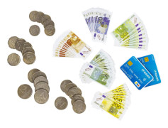 Leksakspengar Euro - Junior Home Play Money