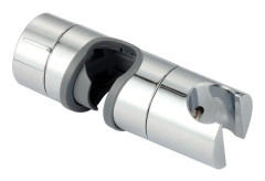 INF Handduschhållare för duschstång justerbar 18-25 mm ABS Silver