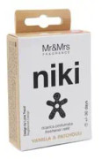 Mr & Mrs Fragrance Mr & amp; Mrs Niki Car air freshener refill JRNIKIBX021V00 Refill for Car Scent, Vanilla & amp; Patchouly, Black