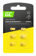 Hörapparatsbatteri 6st 10 A10 P10 PR70 ZL4 Gul
