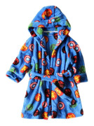 Girls Fleece Bath Princess Minnie Mouse Sleep Gown Dress