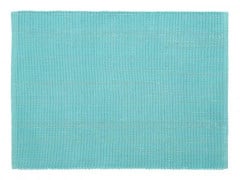 platsmatta 33 x 45 cm bomull turkos