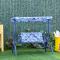 Nancy's Lime Cay Children's Swing Playground - Blå - Metall, Polyester - 43,3 cm x 27,55 cm x 43,3 cm