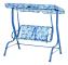 Nancy's Lime Cay Children's Swing Playground - Blå - Metall, Polyester - 43,3 cm x 27,55 cm x 43,3 cm