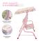 Nancy's Machaca Children's Swing Playground - Rosa - Metall, Polyester - 43,3 cm x 27,55 cm x 43,3 cm