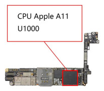 CPU A11 Skydd U1000 iPhone 8/8 Plus/X