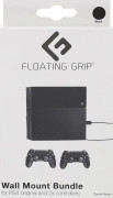 Floating Grip PS4 (original) väggfäste bundle svart