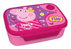 lunchset Peppa Pig junior rosa 2-delat