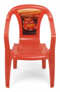 barnstol Cars junior 51 x 40 cm polypropen röd