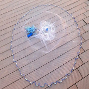 Fisknät monofilament nylon linje hand kasta fisknät vikningsnätverk