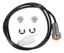 Universal Motorcykel LED LCD Hastighetsmätare Digital sensor Odemeter Wire Harness