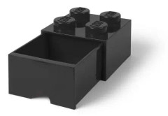 Room Copenhagen - LEGO Brick Drawers 4 - Black (40051733)