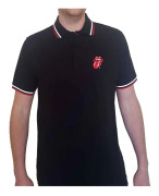 The Rolling Stones Unisex Polo Shirt: Classic Tongue (Medium)