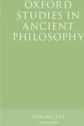Oxford Studies in Ancient Philosophy, Volume 56