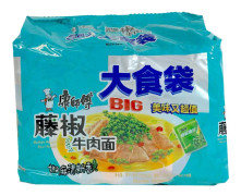 Snabbnudlar Sichuan Peppar 725g/145gx5påse KSF Kina